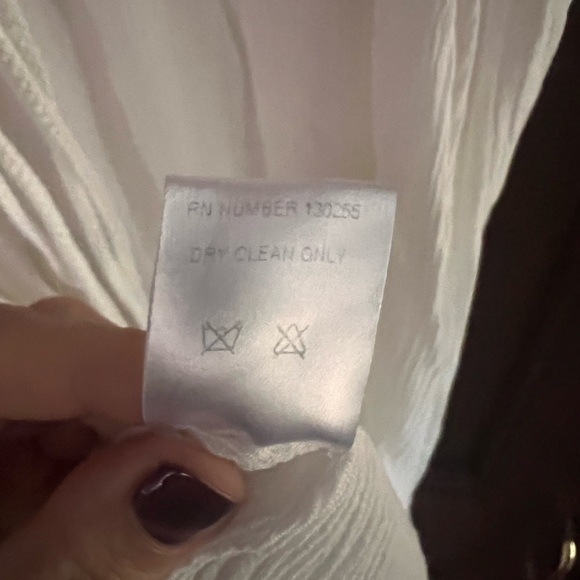 Anthropologie Knot Sisters Small white maxi dress boho prairie embroidered - Picture 4 of 12